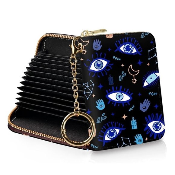 Eye Credit Card Holder RFID Wallet - Picture 1 of 5
